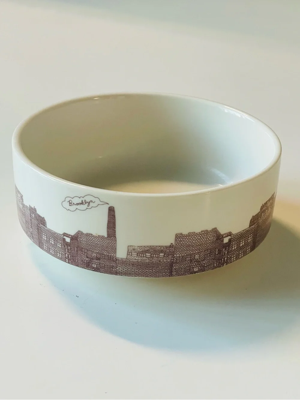 Set of Two Fishs Eddy Brooklyn Cereal Bowls, Discontinued Item